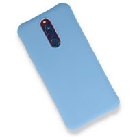 Newface Xiaomi Redmi 8 Kılıf First Silikon - Mavi