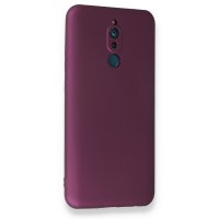 Newface Xiaomi Redmi 8 Kılıf First Silikon - Mürdüm