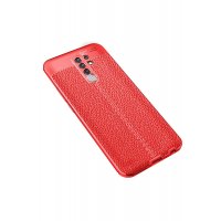 Newface Xiaomi Redmi 9 Kılıf Auto Focus Kapak - Kırmızı