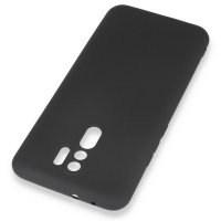Newface Xiaomi Redmi 9 Kılıf Nano içi Kadife Silikon - Gri