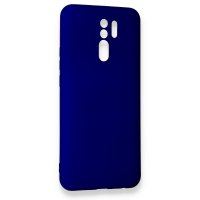 Newface Xiaomi Redmi 9 Kılıf Nano içi Kadife Silikon - Lacivert