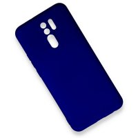 Newface Xiaomi Redmi 9 Kılıf Nano içi Kadife Silikon - Lacivert