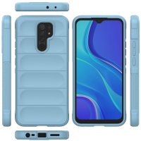 Newface Xiaomi Redmi 9 Kılıf Optimum Silikon - Sky Blue