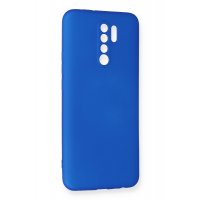 Newface Xiaomi Redmi 9 Kılıf First Silikon - Mavi