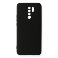 Newface Xiaomi Redmi 9 Kılıf First Silikon - Siyah