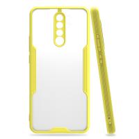 Newface Xiaomi Redmi 9 Kılıf Platin Silikon - Sarı