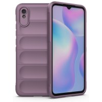 Newface Xiaomi Redmi 9A Kılıf Optimum Silikon - Mor