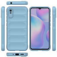Newface Xiaomi Redmi 9A Kılıf Optimum Silikon - Sky Blue