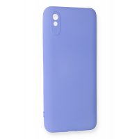 Newface Xiaomi Redmi 9A Kılıf First Silikon - Lila