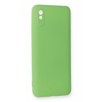 Newface Xiaomi Redmi 9A Kılıf First Silikon - Yeşil