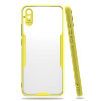 Newface Xiaomi Redmi 9A Kılıf Platin Silikon - Sarı
