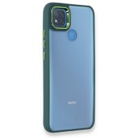 Newface Xiaomi Redmi 9C Kılıf Dora Kapak - Haki Yeşil