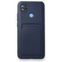 Newface Xiaomi Redmi 9C Kılıf Kelvin Kartvizitli Silikon - Lacivert