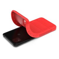 Newface Xiaomi Redmi 9C Kılıf Optimum Silikon - Kırmızı
