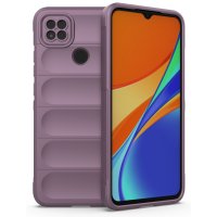 Newface Xiaomi Redmi 9C Kılıf Optimum Silikon - Mor