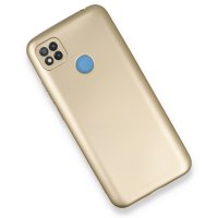 Newface Xiaomi Redmi 9C Kılıf First Silikon - Gold