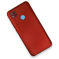 Newface Xiaomi Redmi 9C Kılıf First Silikon - Bordo