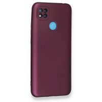 Newface Xiaomi Redmi 9C Kılıf First Silikon - Mürdüm