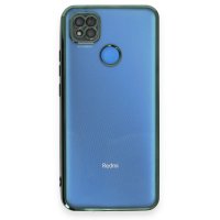 Newface Xiaomi Redmi 9C Kılıf Razer Lensli Silikon - Yeşil