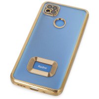 Newface Xiaomi Redmi 9C Kılıf Slot Silikon - Gold