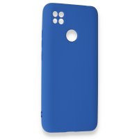 Newface Xiaomi Redmi 9C Kılıf Nano içi Kadife Silikon - Mavi