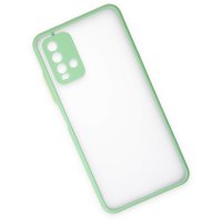 Newface Xiaomi Redmi 9T Kılıf Montreal Silikon Kapak - Turkuaz