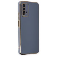 Newface Xiaomi Redmi 9T Kılıf Volet Silikon - Mavi