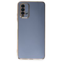 Newface Xiaomi Redmi 9T Kılıf Volet Silikon - Mavi