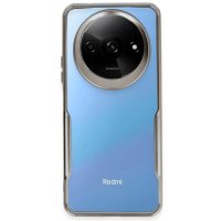 Newface Xiaomi Redmi A3 4G Kılıf Boyi Silikon Kapak - Titan Gri