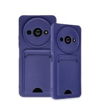 Newface Xiaomi Redmi A3 4G Kılıf Kelvin Kartvizitli Silikon - Lacivert