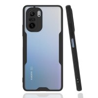 Newface Xiaomi Redmi K40 Kılıf Platin Silikon - Siyah