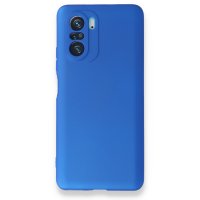 Newface Xiaomi Redmi K40 Kılıf First Silikon - Mavi