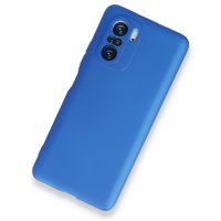 Newface Xiaomi Redmi K40 Pro Kılıf First Silikon - Mavi