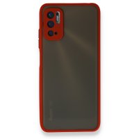 Newface Xiaomi Redmi Note 11 SE Kılıf Montreal Silikon Kapak - Kırmızı