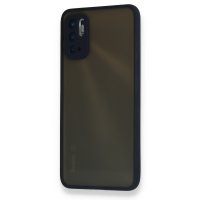 Newface Xiaomi Redmi Note 10 5G Kılıf Montreal Silikon Kapak - Lacivert