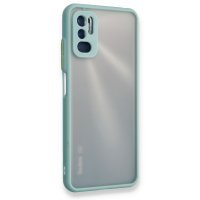 Newface Xiaomi Redmi Note 10 5G Kılıf Montreal Silikon Kapak - Turkuaz