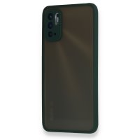 Newface Xiaomi Redmi Note 11 SE Kılıf Montreal Silikon Kapak - Yeşil