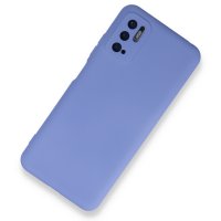 Newface Xiaomi Redmi Note 10 5G Kılıf Nano içi Kadife Silikon - Lila
