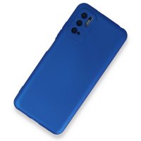 Newface Xiaomi Redmi Note 10 5G Kılıf First Silikon - Mavi