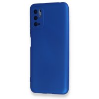 Newface Xiaomi Redmi Note 10 5G Kılıf First Silikon - Mavi