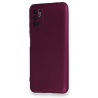 Newface Xiaomi Redmi Note 11 SE Kılıf First Silikon - Mürdüm