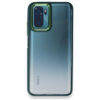 Newface Xiaomi Redmi Note 10 Kılıf Dora Kapak - Haki Yeşil