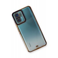 Newface Xiaomi Redmi Note 10 Kılıf Liva Lens Silikon - Mavi