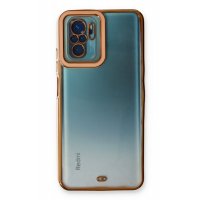 Newface Xiaomi Redmi Note 10S Kılıf Liva Lens Silikon - Rose