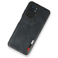 Newface Xiaomi Poco M5s Kılıf Loop Deri Silikon - Lacivert