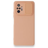 Newface Xiaomi Redmi Note 10 Pro Kılıf Color Lens Silikon - Pudra