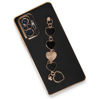 Newface Xiaomi Redmi Note 10 Pro Kılıf Esila Silikon - Siyah