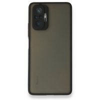 Newface Xiaomi Redmi Note 10 Pro Kılıf Montreal Silikon Kapak - Siyah