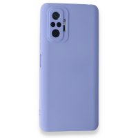 Newface Xiaomi Redmi Note 10 Pro Kılıf Nano içi Kadife  Silikon - Lila