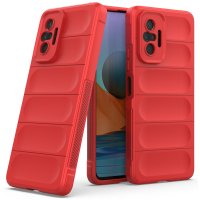 Newface Xiaomi Redmi Note 10 Pro Kılıf Optimum Silikon - Kırmızı